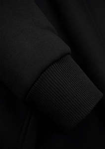 Women's <b>Black</b> Pullover Hoodie Drop Shoulder Sweatshirt with Kangaroo Pocket Casual <b>Long</b> <b>Sleeve</b> <b>Top</b> - Product Image 4
