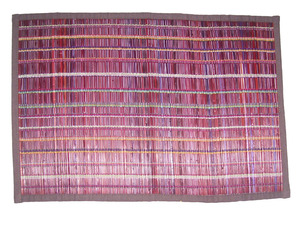 Natural KORA Bamboo Table Mats Set of 13 Pieces Pure Bamboo Dining & Tea Mats Heat Resistant Eco-Friendly Table <b>Placemat</b> - Product Image 2