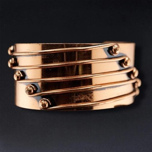 Brazalete de Cobre Hecho a Mano, Cobre Puro de Alta Calidad, Diseño Personalizado, para el Día de la Madre, para Cualquier Ocasión - Product Image 1
