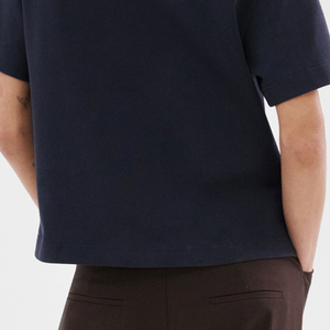 Service OEM de conception de chemises décontractées pour femmes à manches courtes et coupe ample, pour le quotidien / Matériaux de haute qualité avec personnalisation du logo - Product Image 6
