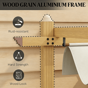 Pergola Retrattile da Esterno e Gazebo per Copertura Solare Avanzata - Product Image 5