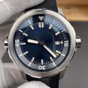 Reloj de Hombre Clásico, Discreto y Lujoso con Esfera Azul, Resistente al Agua 30 bar, Automático, Mecánico, para Buceo y Uso Diario - Product Image 1