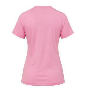 Pink High Performance T Shirt Women <b>Athletic</b> Casual Short Sleeve Sports Top Fashion Apparel Comfortable Everyday Wear Clothing - Product Image 5
