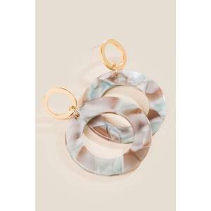 Pendientes de Resina Hechos a Mano de Lujo, Material de Primera Calidad, Duraderos, Ligeros y Cómodos, Elegantes Decoraciones para Fiestas - Product Image 6