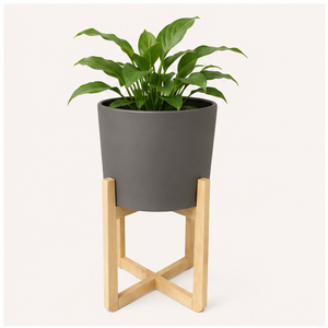 Admirable Design Wooden Plant Stand Flower <b>Pot</b> Style Indoor Plant <b>Holder</b> Solid Wood Floor Standing Planter for Home and Office - Product Image 2