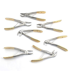Pinza de Extracción Dental de Acero Inoxidable con Agarre Personalizado, Instrumentos Quirúrgicos Dentales Manuales con Dientes Serrados - Product Image 5