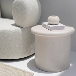 Mesa Auxiliar de Microconcreto Vandana Sierra Astra, Diseño Moderno y Minimalista - Product Image 5