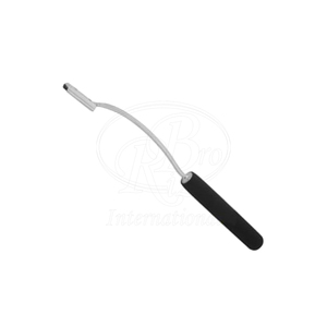 เครื่องมือขูดฟันม้าโค้ง สแตนเลส ขนาด 15 นิ้ว ด้ามจับ PVC ใบมีดถอดเปลี่ยนได้ สำหรับสัตวแพทย์ - Product Image 2