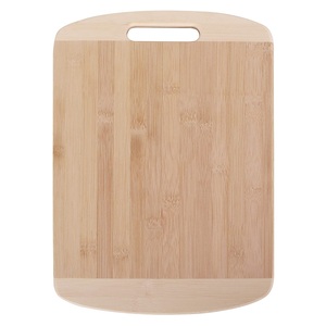 Planche à découper en bois élégante et moderne, forme ronde, finition naturelle, réutilisable, passe au lave-vaisselle, épaisseur 1,3 cm, pour la cuisine - Product Image 1