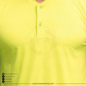 เสื้อยืดคอตตอน 100% ปักโลโก้ตามสั่ง ขายส่ง เสื้อยืดเฮนลีย์แบบติดกระดุมด้านหน้า คุณภาพสูง สำหรับทุกเพศทุกวัย รับผลิตแบบ OEM ODM ระบายอากาศได้ดี สวมใส่สบาย ขายส่งจำนวนมาก - Product Image 4