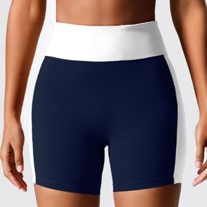 Shorts en toile 100 % coton respirants taille haute vintage pour femmes – Nouveauté en gros - Product Image 2