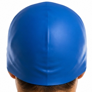 Bonnet de bain unisexe en silicone écologique - Qualité supérieure, ajustement confortable, imperméable, extensible, service OEM, couleur et taille personnalisées - Product Image 5