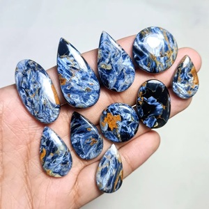 Hermoso patrón de pietersita azul en forma de cabujón, piedra preciosa de alta calidad para hacer anillos, colgantes, pulseras, envolturas de alambre y joyería con piedras sueltas. - Product Image 3