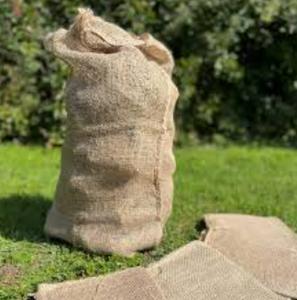 <b>Jute</b> Burlap <b>Sack</b> Drawstring Closure Reusable Packaging Bag for Sand Industrial Use - Product Image 2