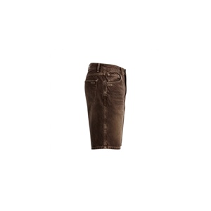 Shorts Bermuda en toile pour homme, taille haute, fermeture boutonnée, couleur unie, décontracté, respirant, coupe confortable - Product Image 5