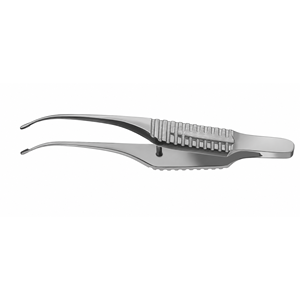 Pinzas Capsulares Gill-Arruga con Mango de Acero Inoxidable, Instrumento Quirúrgico Oftálmico de Precisión Reutilizable para Microcirugía - Product Image 2