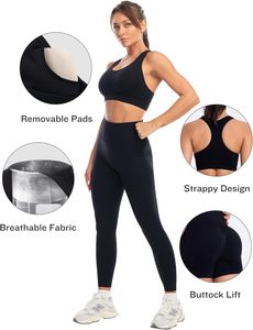 Nuevo Conjunto de Yoga para Mujer 2026, de Alta Calidad, Verano, Sin Costuras, 2 Piezas, Ropa Deportiva y Conjunto de Yoga para Gimnasio y Fitness - Product Image 3