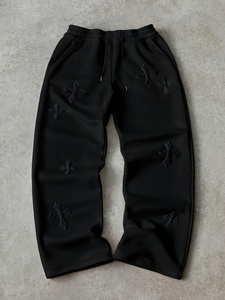 Mens Elastic Waist Casual <b>Trousers</b> Easy Wear <b>Drawstring</b> Closure Soft Feel Lounging Home Travel Flexible Adjustable Convenient - Product Image 1