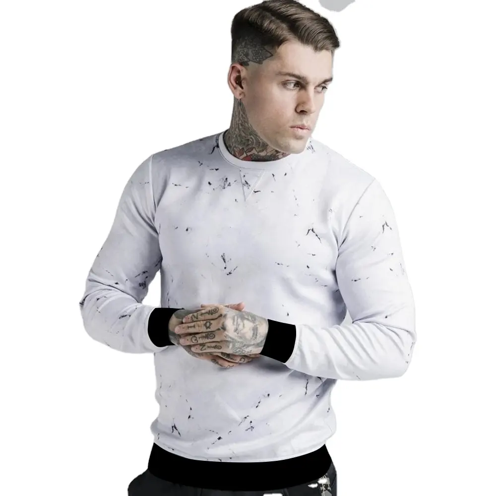 Faites vos propres sweatshirts et sweatshirts à capuche respirants de haute qualité avec logo personnalisé Designs taille de tissus d'ombre