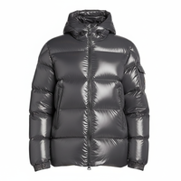 Blouson Bomber Décontracté Léger et Respirant, Imperméable et Coupe-Vent pour l'Hiver, avec Logo Personnalisé, Fermeture Éclair Chaude, 100% Polyester, Vente en Gros