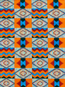 Tela Seersucker Africana Bordada, Tejido de Poliéster y Algodón, Muy Pesado, 150 GSM, para Vestidos de Novia - Product Image 3