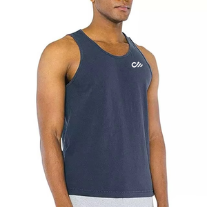 Débardeur noir pour homme avec lacets et capuche, style décontracté pour la gym, personnalisation de marque acceptée, fabriqué en polyester et élasthanne, conception OEM - Product Image 5
