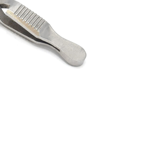Pince Bulldog droite de 2 pouces de qualité médicale en acier inoxydable, instrument chirurgical hémostatique vasculaire, manuel, réutilisable, CE, OEM - Product Image 6
