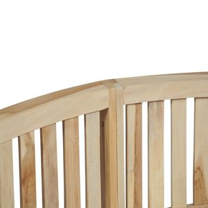 Panchina a Banana in Teak da 59.4 'per panche da esterno - Product Image 4