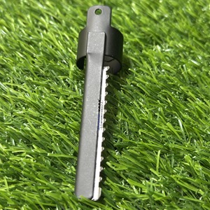 High Quality Stainless Steel Finger <b>Ring</b> Hair <b>Thinning</b> Razor Professional Ergonomic Grip Barber Tool with Custom Logo Printing - Product Image 1