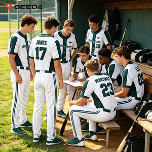 Custom <b>Baseball</b> Uniform Set Sublimated Jersey Pants Breathable Quick Dry 100% Polyester Unisex OEM ODM Wholesale Manufacturer - Product Image 5