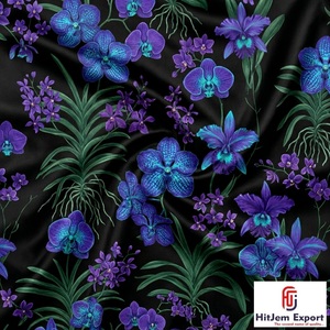 High Quality Polyester Digital Printed Fabric Custom Manufacturer Perfect for Fashion Garments and Apparel - Product Image 1