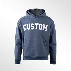 Wholesale Hoodie Factory Blank Hoodie French Terry Hoodie Low MOQ for Startup Brands - Product Image 4