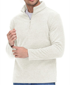 New Design Breathable Casual Sports Hiking 14 Zipper <b>Turtleneck</b> Pullover <b>Sweater</b> Fleece <b>Sweaters</b> Mens Warm Sweatshirts - Product Image 5
