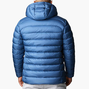 Nueva Chaqueta Acolchada de Invierno Personalizada 2025 de Alta Calidad para Exteriores, Chaqueta de Burbuja Lisa con Cremallera, Venta al por Mayor - Product Image 5