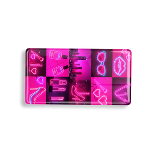 Professional Acrylic Lash <b>Tile</b> Eyelash Extension Organizer Palette Holder with <b>Cover</b> Custom Logo OEM Wholesale Supplier - Product Image 2