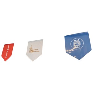 Drapeau rectangulaire en polyester Kim Flags Chine, avec mât en aluminium, impression numérique, durable, pour promotion, modèle ATF01 - Product Image 1