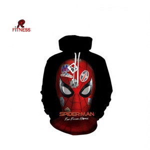 Sudadera con Capucha para Hombre, Invierno, Tejido Grueso, Impresión Digital, Logotipo Personalizado, Bolsillo Canguro, con Forro Polar - Product Image 4