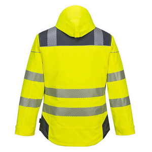 Vestes haute visibilité pour travaux lourds, couleur verte, sécurité routière, vêtements de travail hivernaux, veste réfléchissante haute visibilité - Product Image 2