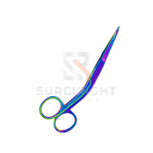 Juego de 2 Tijeras para Vendajes de 4.5 y 5.5 Pulgadas, Recubiertas de Titanio, Tijeras Médicas para Trauma, Tijeras de Emergencia para Paramédicos, Primeros Auxilios, Cirugía, CE - Product Image 5