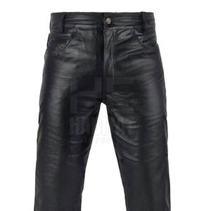 Pantalones de Cuero Genuino para Hombre, de Alta Calidad, Duraderos, Suaves y Cómodos para Adultos - Product Image 3