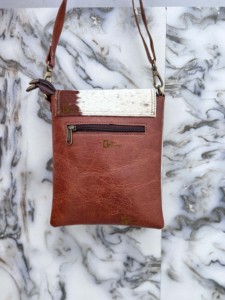 Bolso Bandolera de Piel de Vaca con Pelo Natural, Multiusos, Novedad, Bolsos Elegantes Unisex, Bolso de Lujo de Cuero Genuino para Mujer - Product Image 2