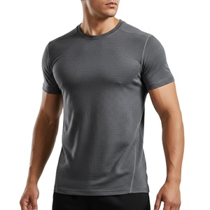 T-shirt pour homme à col rond, coton classique, durable, confortable, impression de logo personnalisé, vente en gros, vêtements décontractés, mode, manches courtes - Product Image 4