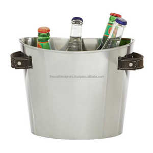 Présentoir de comptoir de seau à glace surdimensionné de qualité minimaliste support de bouteille de bière de Champagne dernier grand refroidisseur de vin Offres Spéciales - Product Image 5