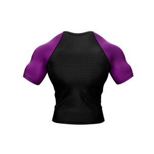 BJJ Jiu-Jitsu No Gi Compression Shirt Rash Guard Anti <b>Slip</b> Silicone Band UPF50+ for Fight and Water Sports Wear - Product Image 5