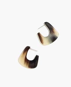 Boucles d'oreilles en corne naturelle, bijoux d'oreille légers faits à la main, accessoires ethniques élégants de style Boho pour dames, Style de luxe - Product Image 5