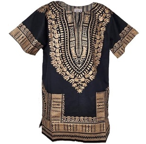 <b>African</b> Dashiki <b>Shirt</b> V Neck Half Sleeve Outerwear Loose Fit Plus Size Breathable Tribal Pattern Batik Design Dashiki T-<b>Shirts</b> - Product Image 2
