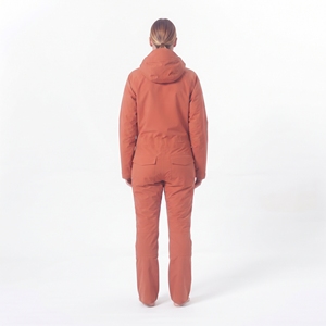 Mono de Esquí de Una Pieza para Mujer Hawk Eye, Impermeable, con Capucha, Aislante, Color Naranja - Product Image 2