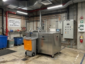 Máquina de Biodigestión de Residuos Orgánicos de 300 kg, Biodigestor de Residuos Alimenticios, Compostador de Residuos Alimenticios para Escuelas - Product Image 6