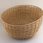 Natural Iron and <b>Rattan</b> Handwoven <b>Storage</b> Basket with Durable Frame for Home Decor Organization Use - Product Image 1