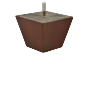 Low MOQ Solid Wood <b>Sofa</b> Legs Square Replacement Furniture Legs Custom Size OEM ODM <b>Small</b> Order Friendly Factory - Product Image 3